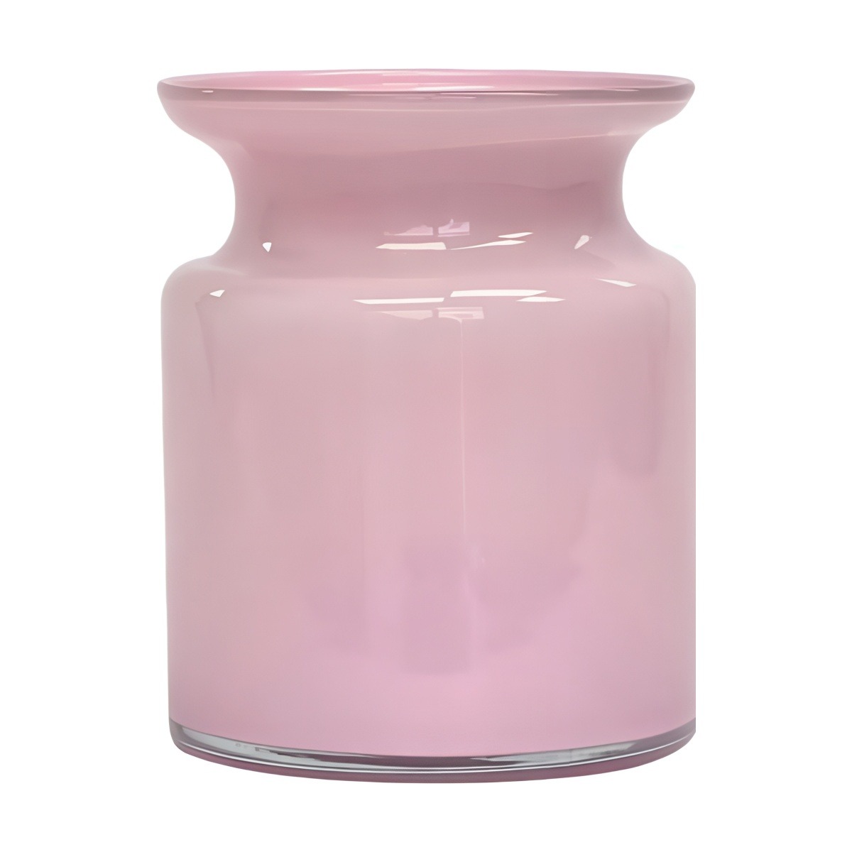 Mini frasco de vidrio – Rosa, vidrio de color