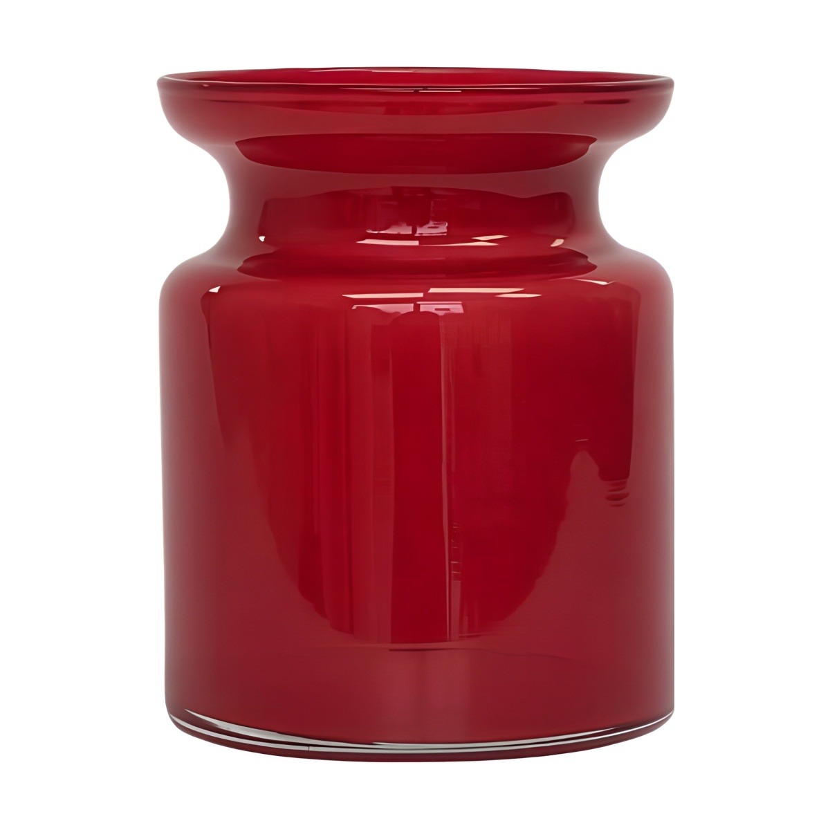 Mini Glass Jar – Red, coloured glass