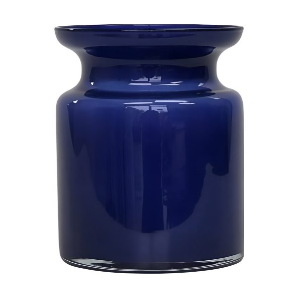 Mini Glass Jar – Royal Blue, coloured glass