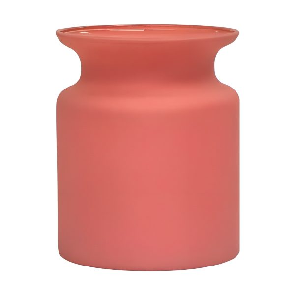 Mini Glass Jar – Terra Cotta Matte, coloured glass