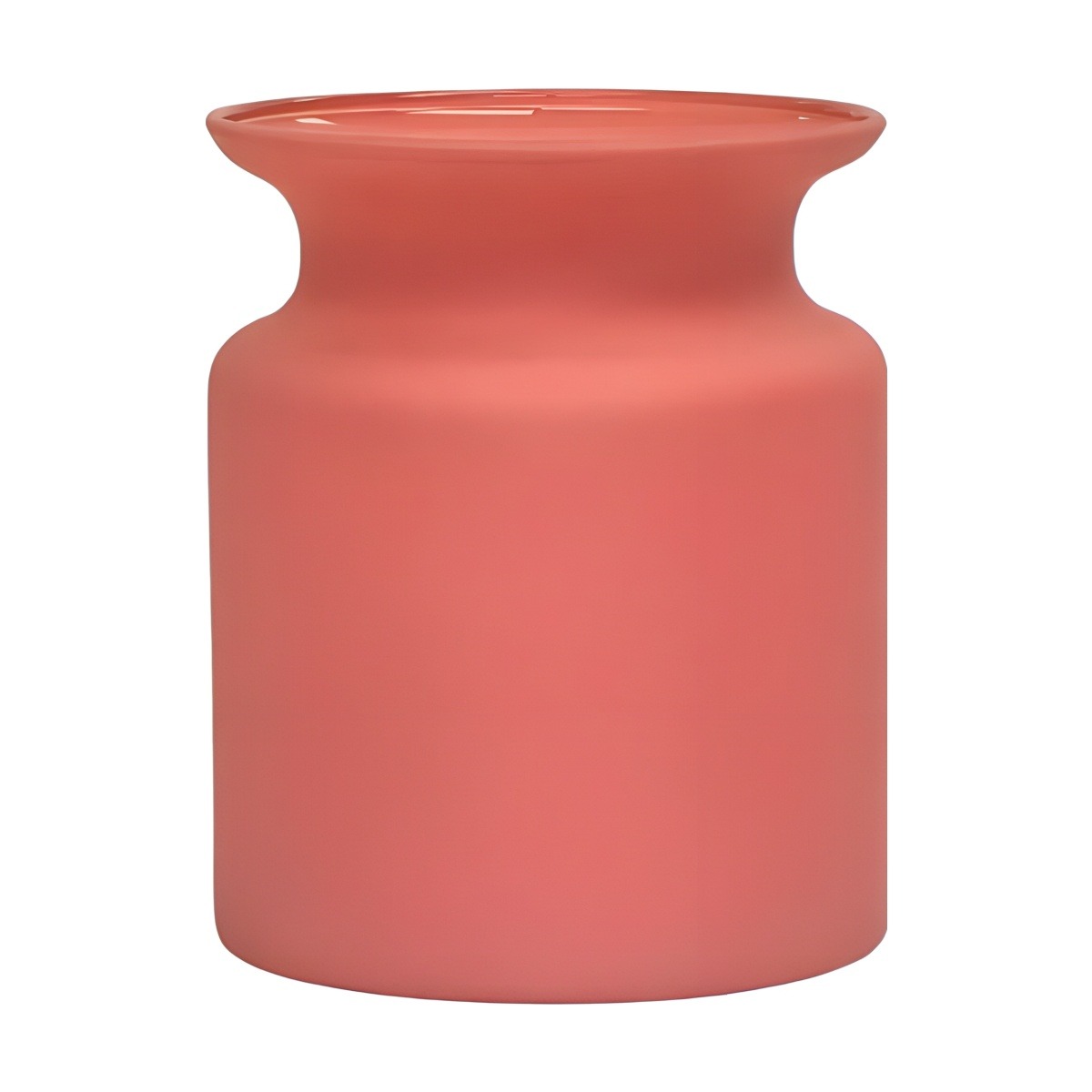 Mini Glass Jar – Terra Cotta Matte, coloured glass