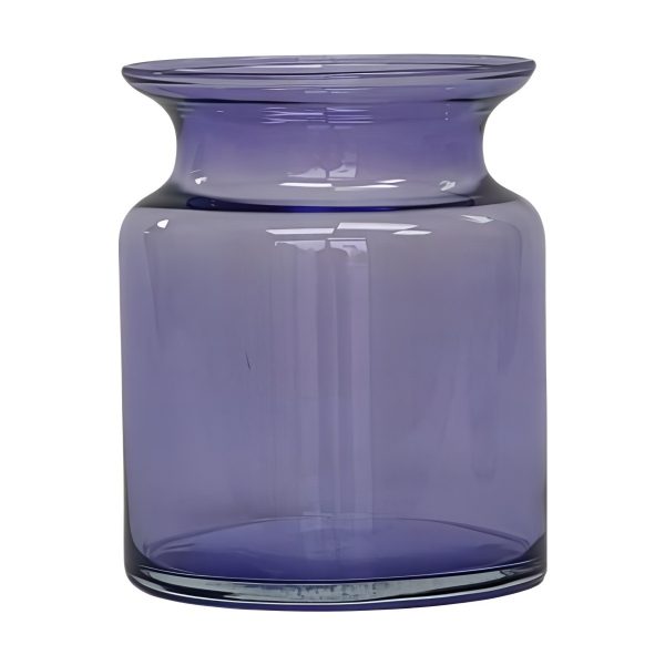 Mini Glass Jar – Transparent Violet, coloured glass