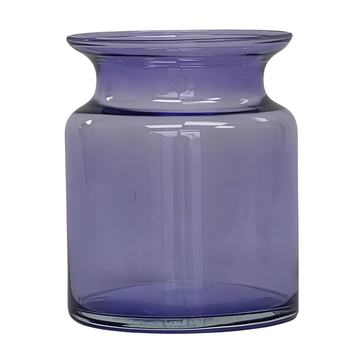 Mini Glass Jar – Transparent Violet, coloured glass