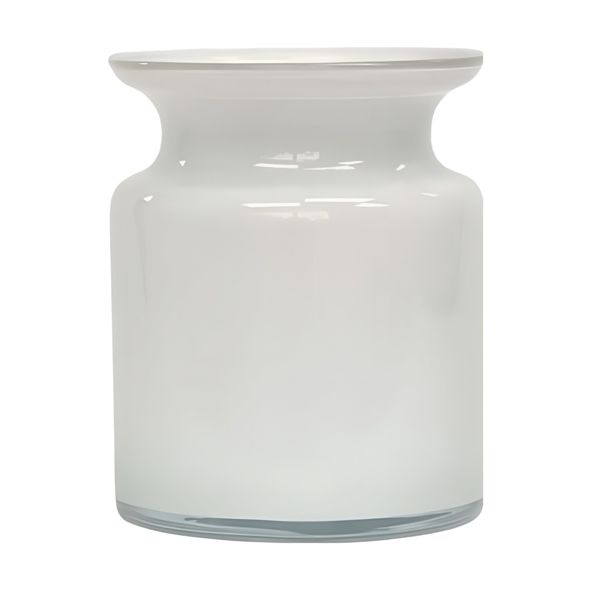 Mini frasco de vidrio – Blanco, vidrio de color