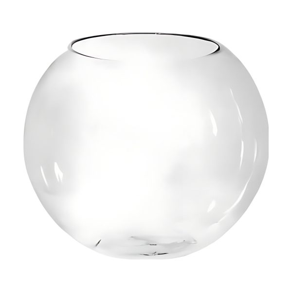 Mini Rose Bowl - Clear, clear glass