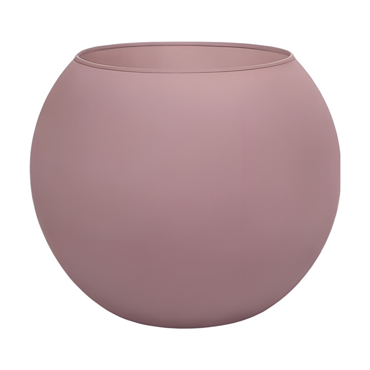 Mini Coupe de Rose – Mat rose mat, verre coloré