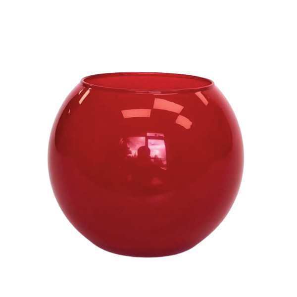 Mini Coupe de Rose – Rouge, verre coloré
