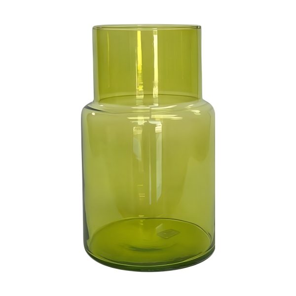 Vase Nena – Vert forêt, verre coloré