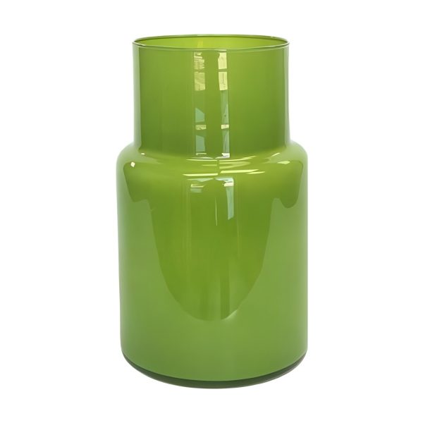 Vase Nena – Citron vert, verre coloré