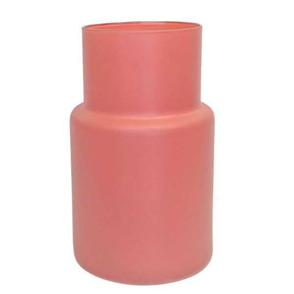 Nena Vase – Terra Cotta Matte, coloured glass