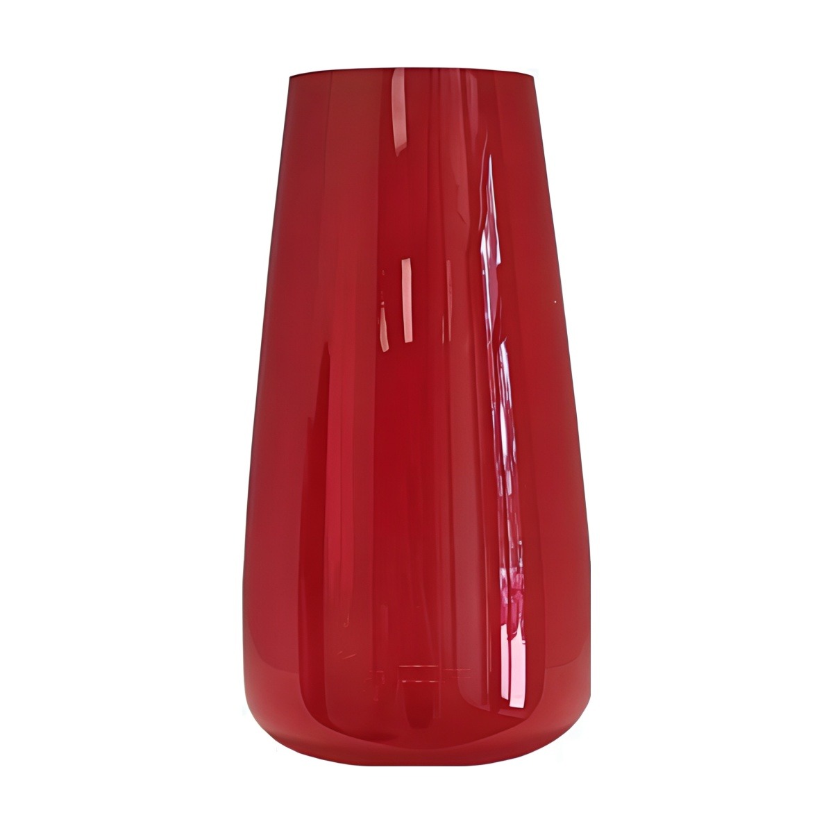 Nova Vase – Red, coloured glass