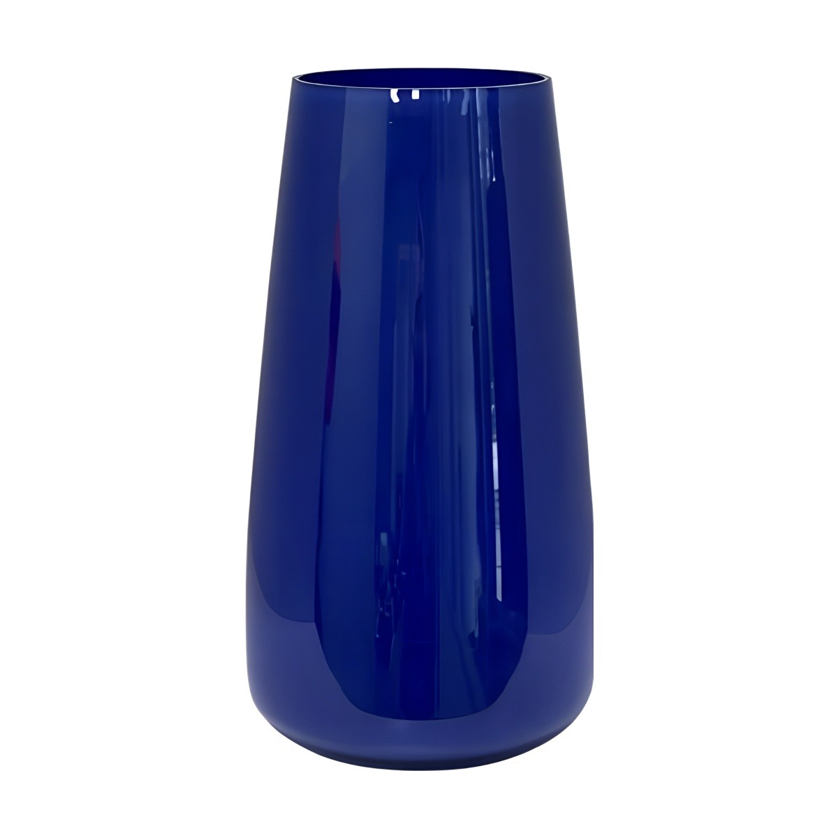 Florero Nova – Azul Real, vidrio de color
