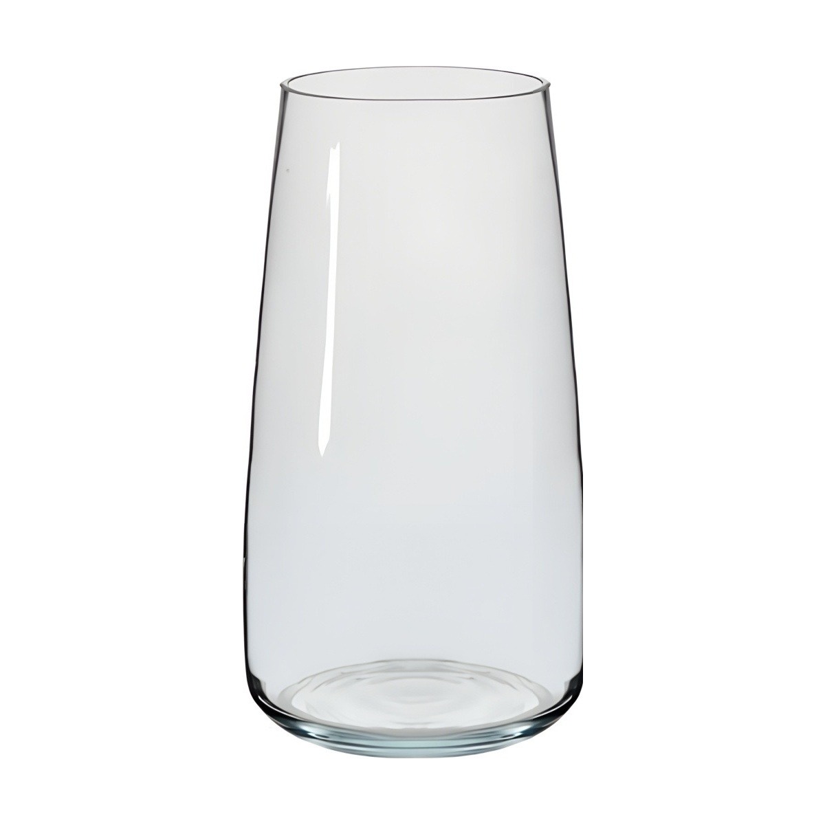 Vase Nova, verre transparent