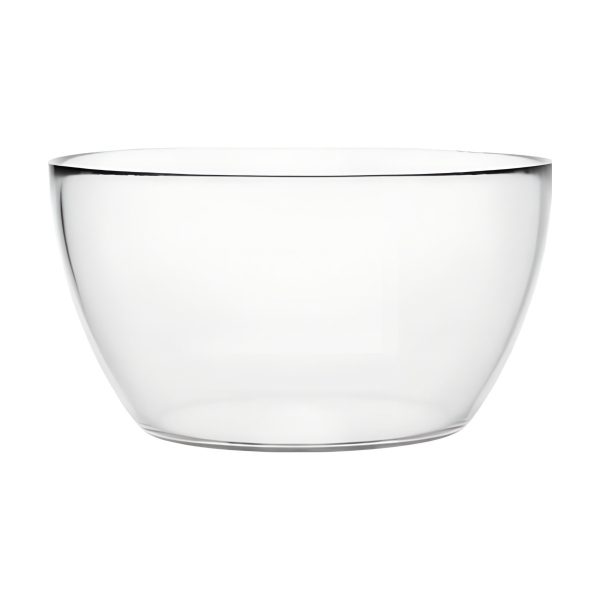 Oslo Bowl - Clear, clear glass