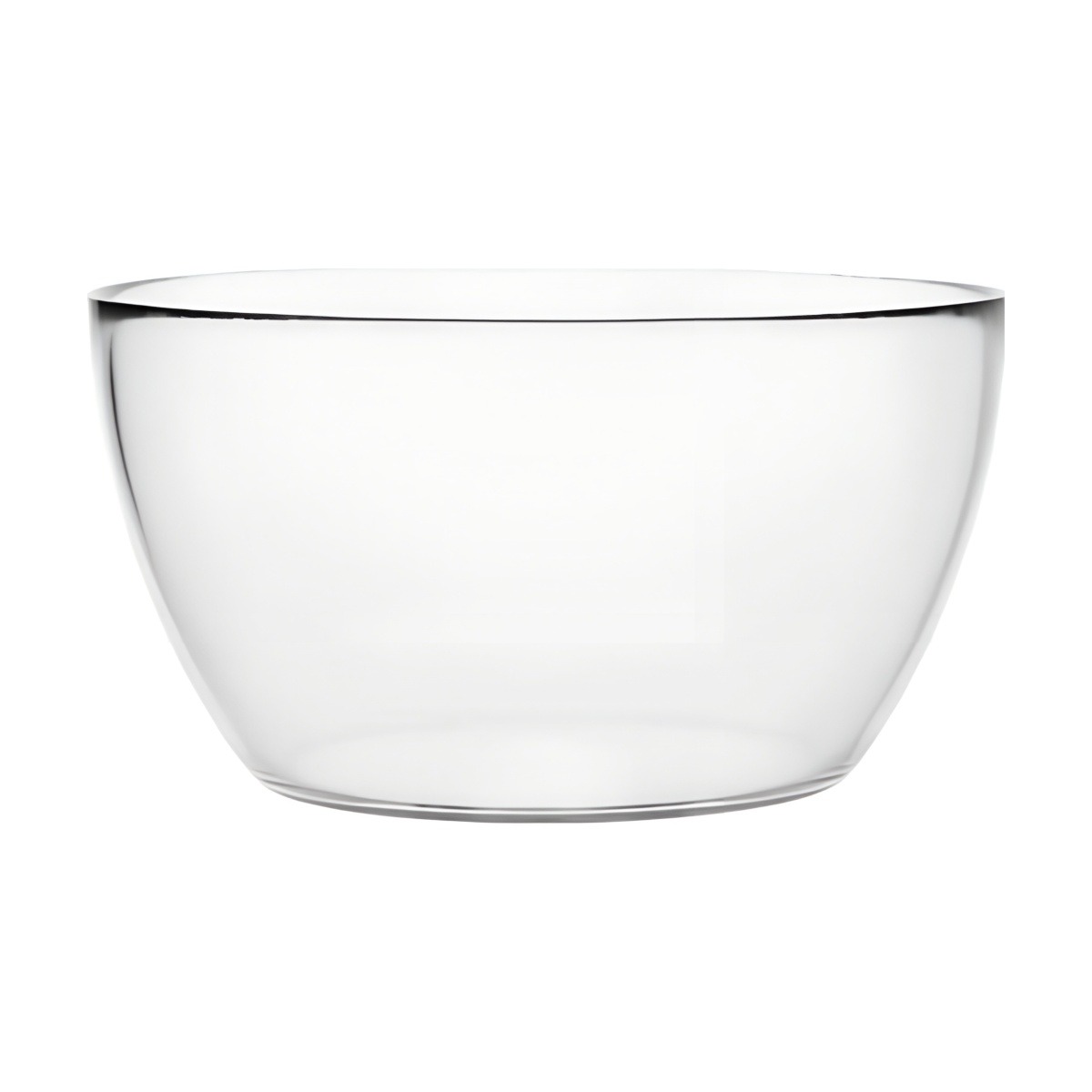 Oslo Bowl - Clear, clear glass