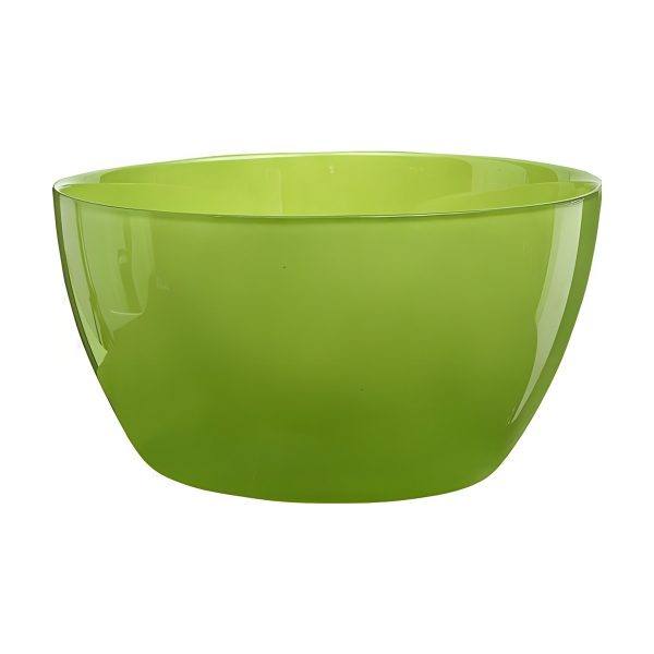 Oslo Glass Bowl – Lime Green, coloured glass