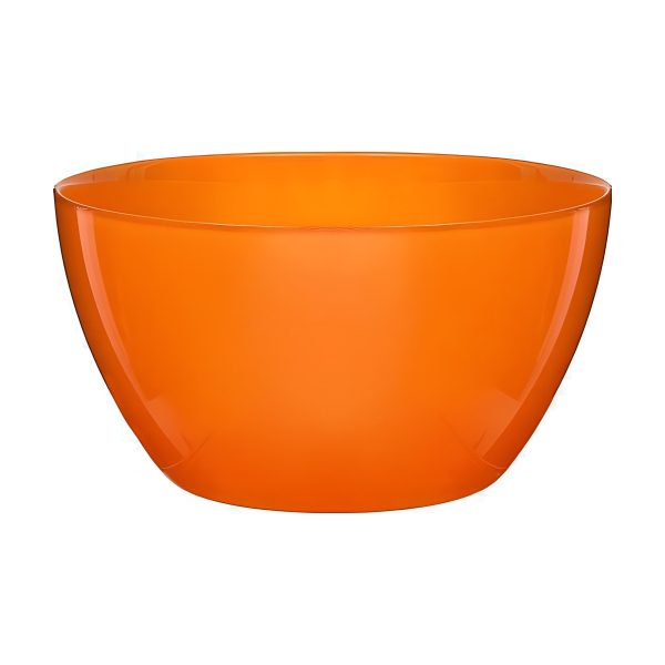Oslo Glass Bowl – Orange, coloured glass