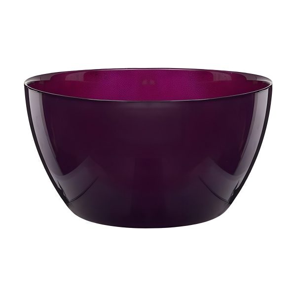 Oslo Glass Bowl – Plum, coloured glass