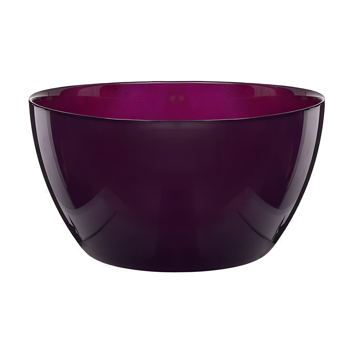 Oslo Glass Bowl – Plum, coloured glass