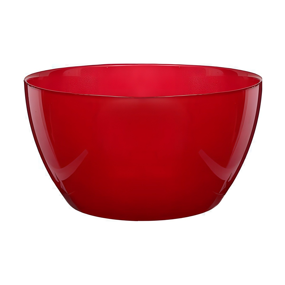 Cuenco de vidrio Oslo – Rojo, vidrio de color