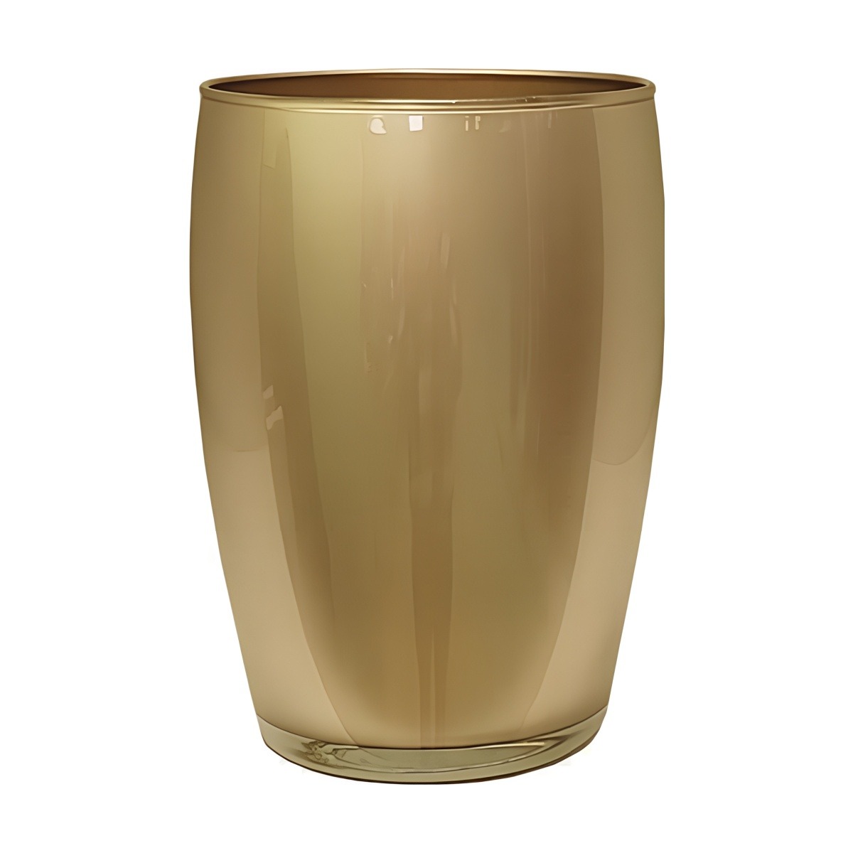 Pola Vase – Champagne, coloured glass