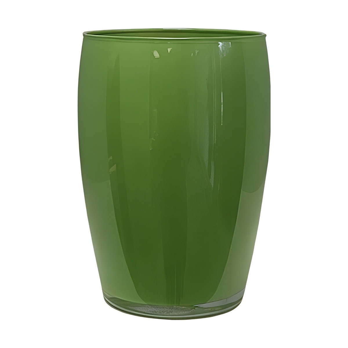 Vase Pola – Vert citron vert, verre coloré