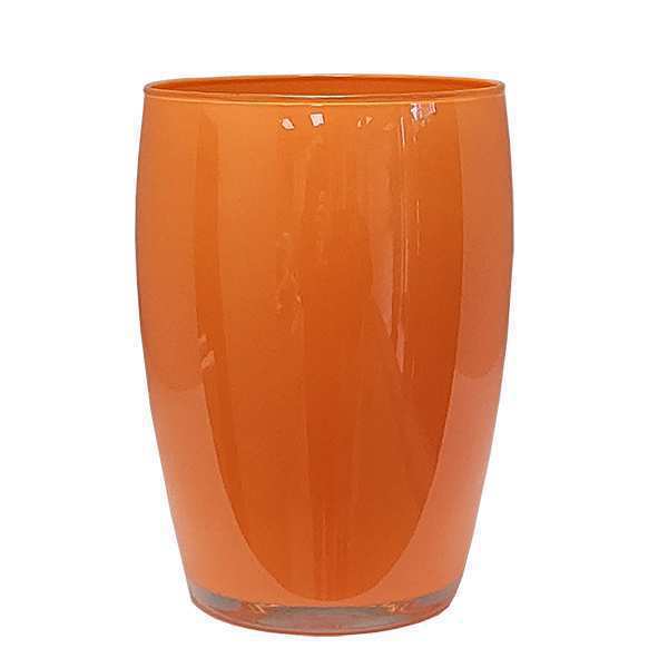 Vase Pola – Orange, verre coloré