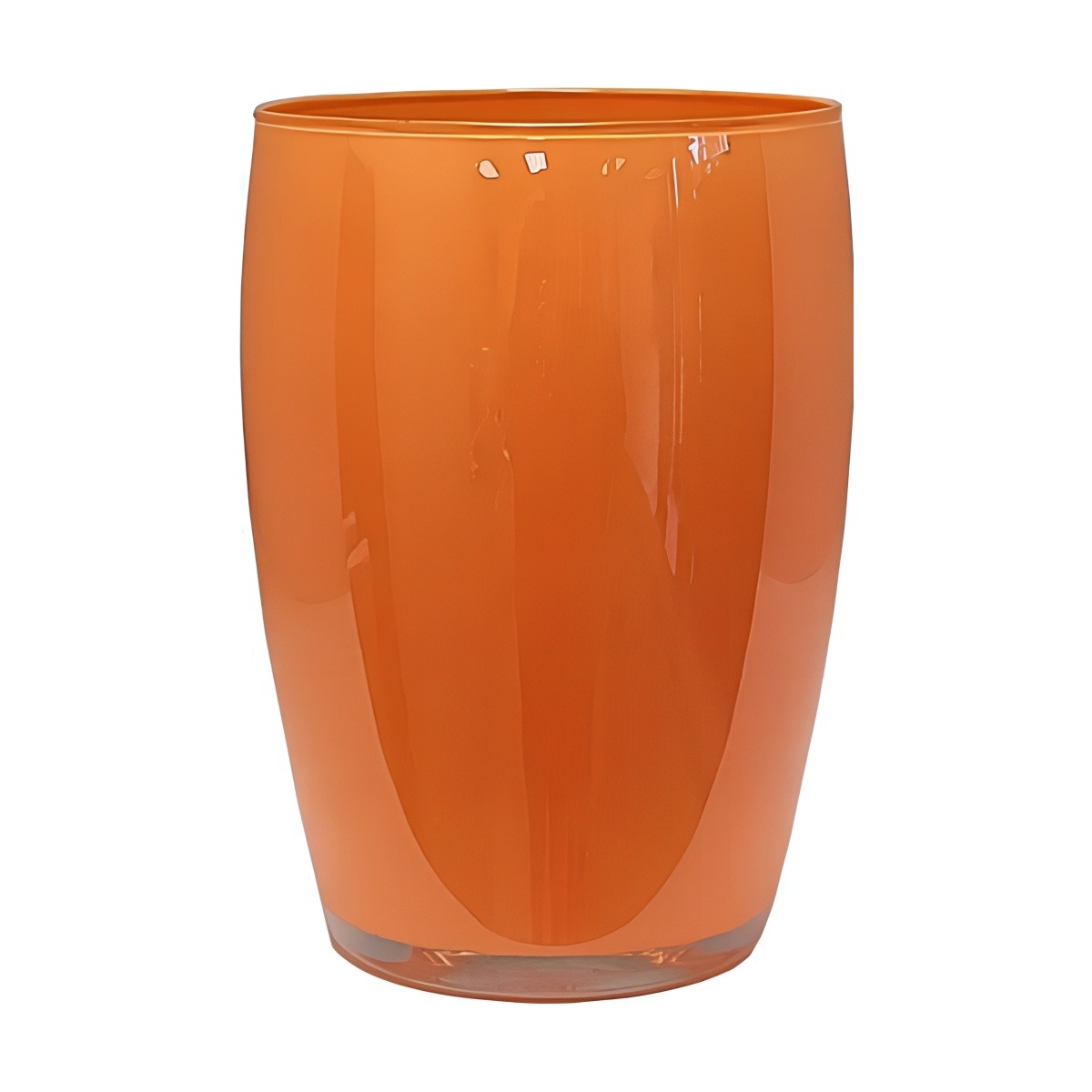 Pola Vase – Orange, coloured glass