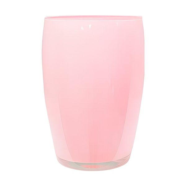 Vase Pola – Rose, verre coloré