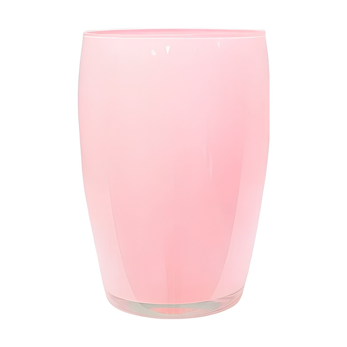 Vase Pola – Rose, verre coloré