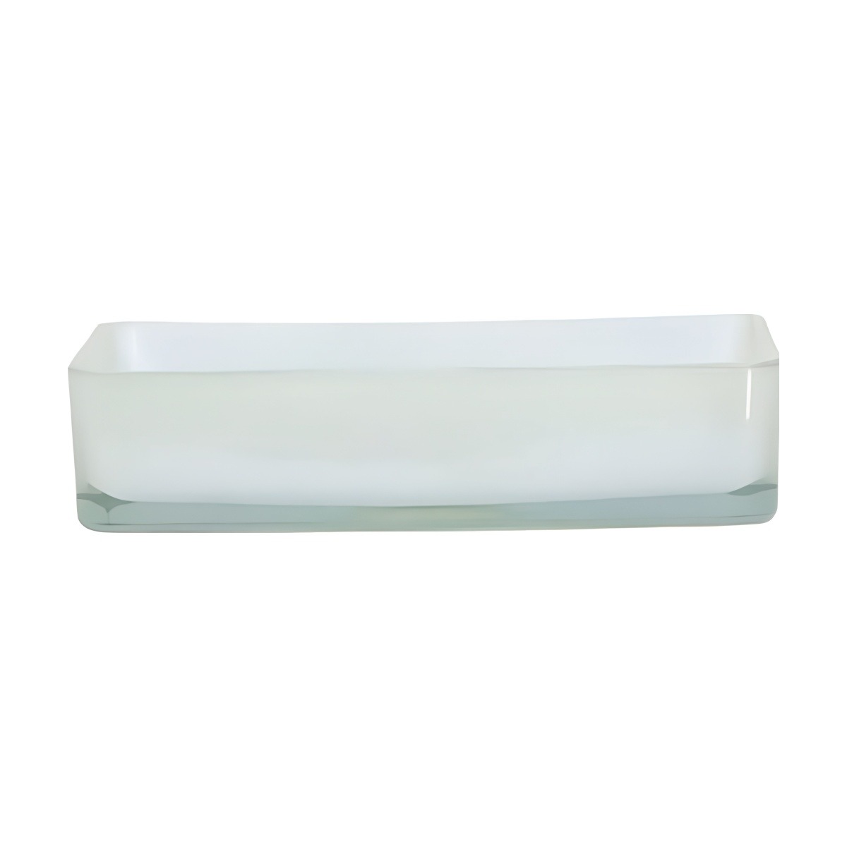 Rectangular – White, coloured glass