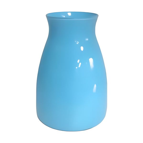 Romeo Vase – Blue, coloured glass