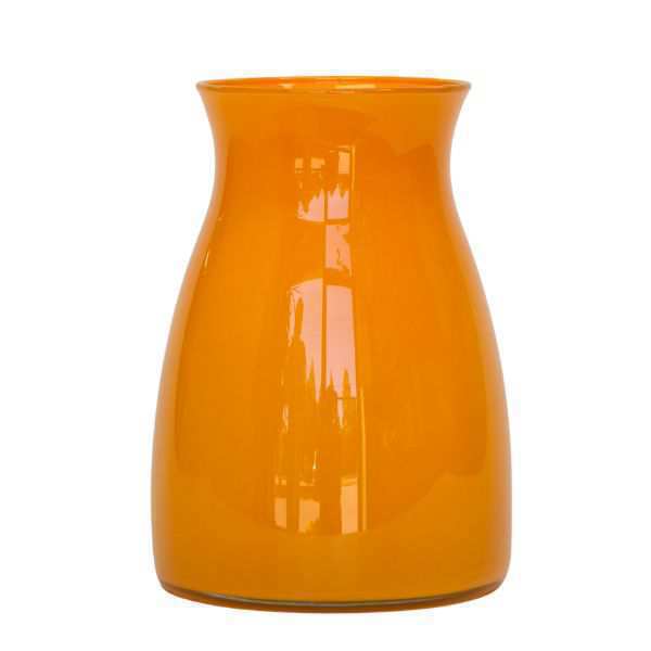 Florero Romeo – Naranja, vidrio de color
