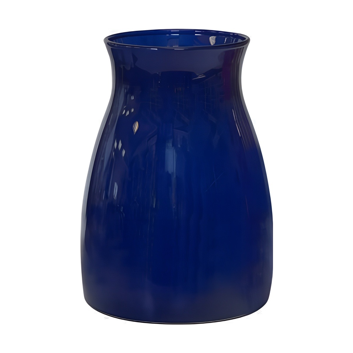 Florero Romeo – Azul Real, vidrio de color