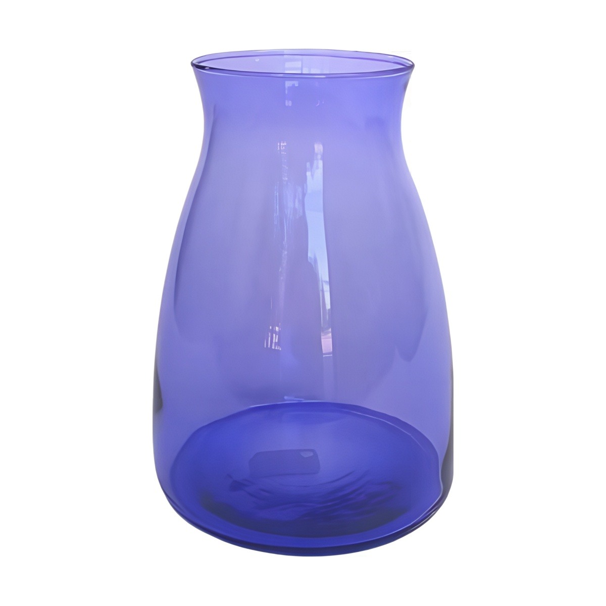 Florero Romeo – Violeta Transparente, vidrio de color