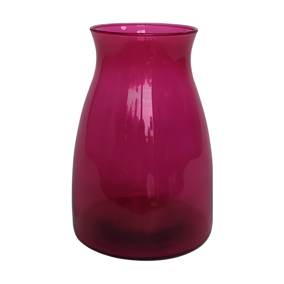 Romeo Vase – Transparent Wild Berry, coloured glass