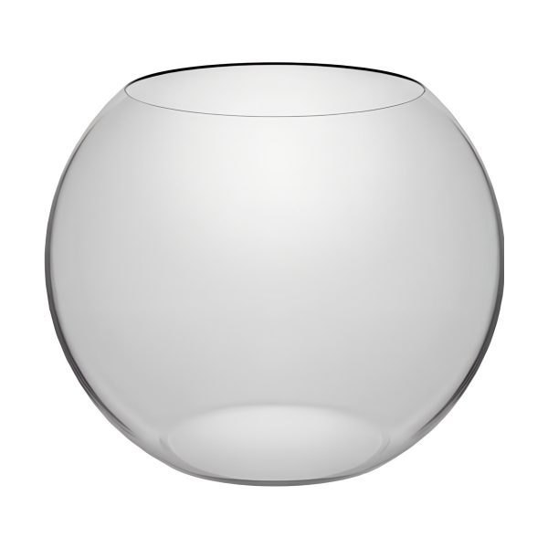Vase Rose Bowl - Transparent, verre transparent