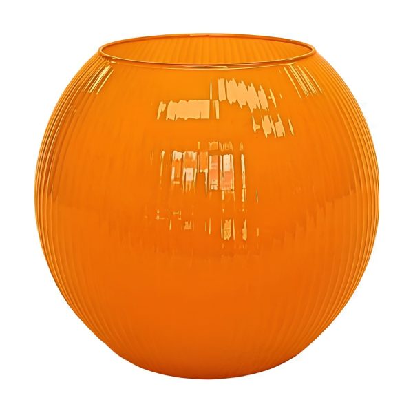 Tazón Roseline – Naranja, vidrio de color