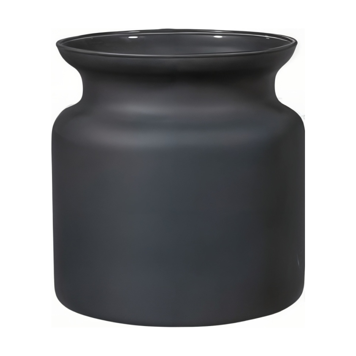 Frasco pequeño de vidrio – Gris Mate, vidrio de color