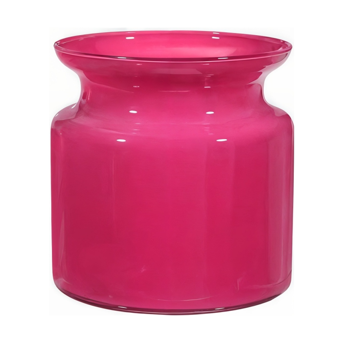 Frasco pequeño de vidrio – Rosa Fucsia, vidrio de color