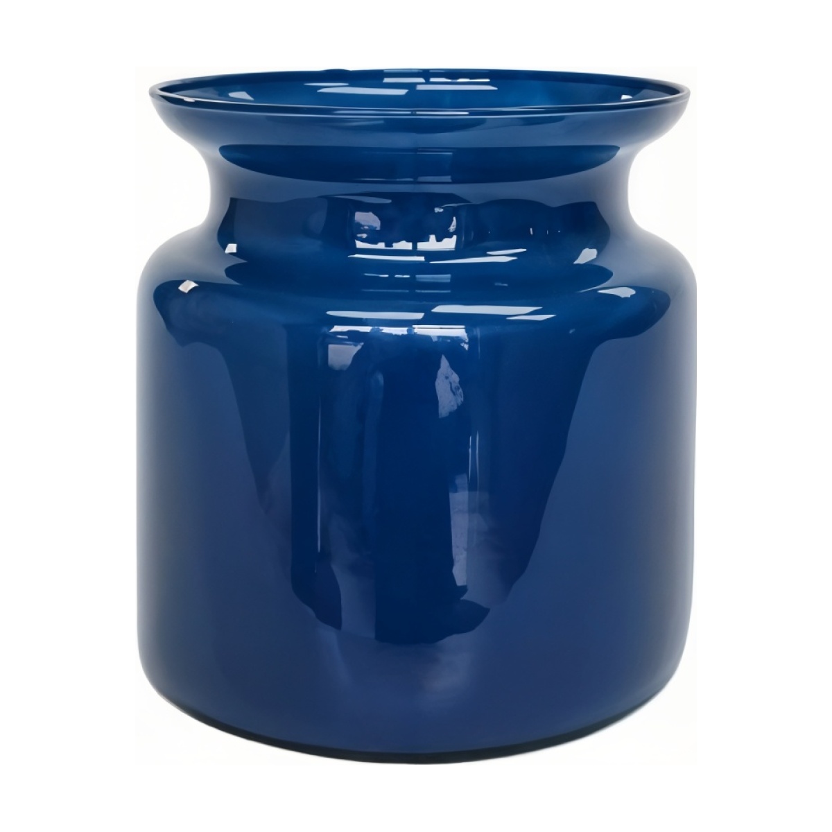 Frasco pequeño de vidrio – Azul Marino, vidrio de color