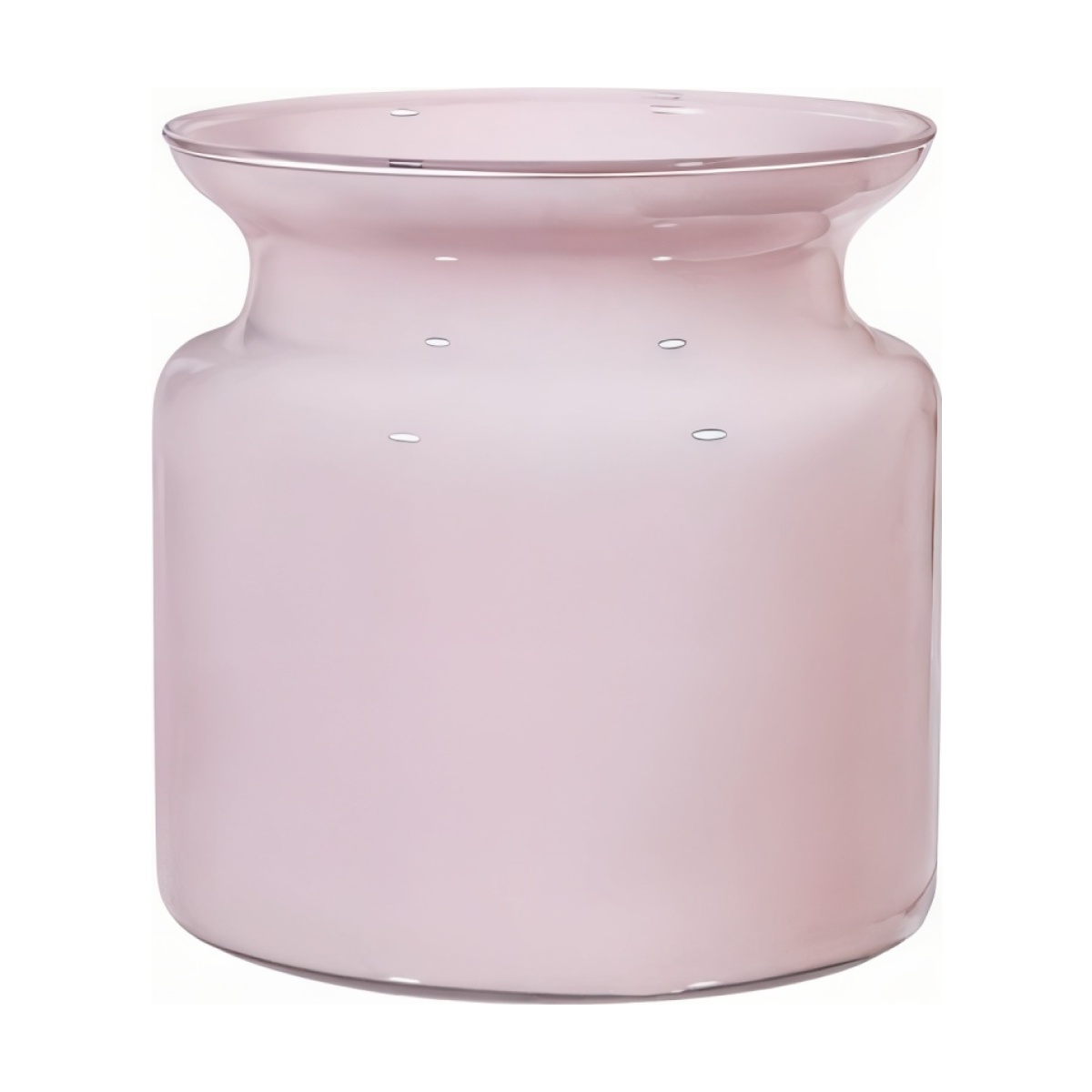 Frasco pequeño de vidrio – Rosa, vidrio de color