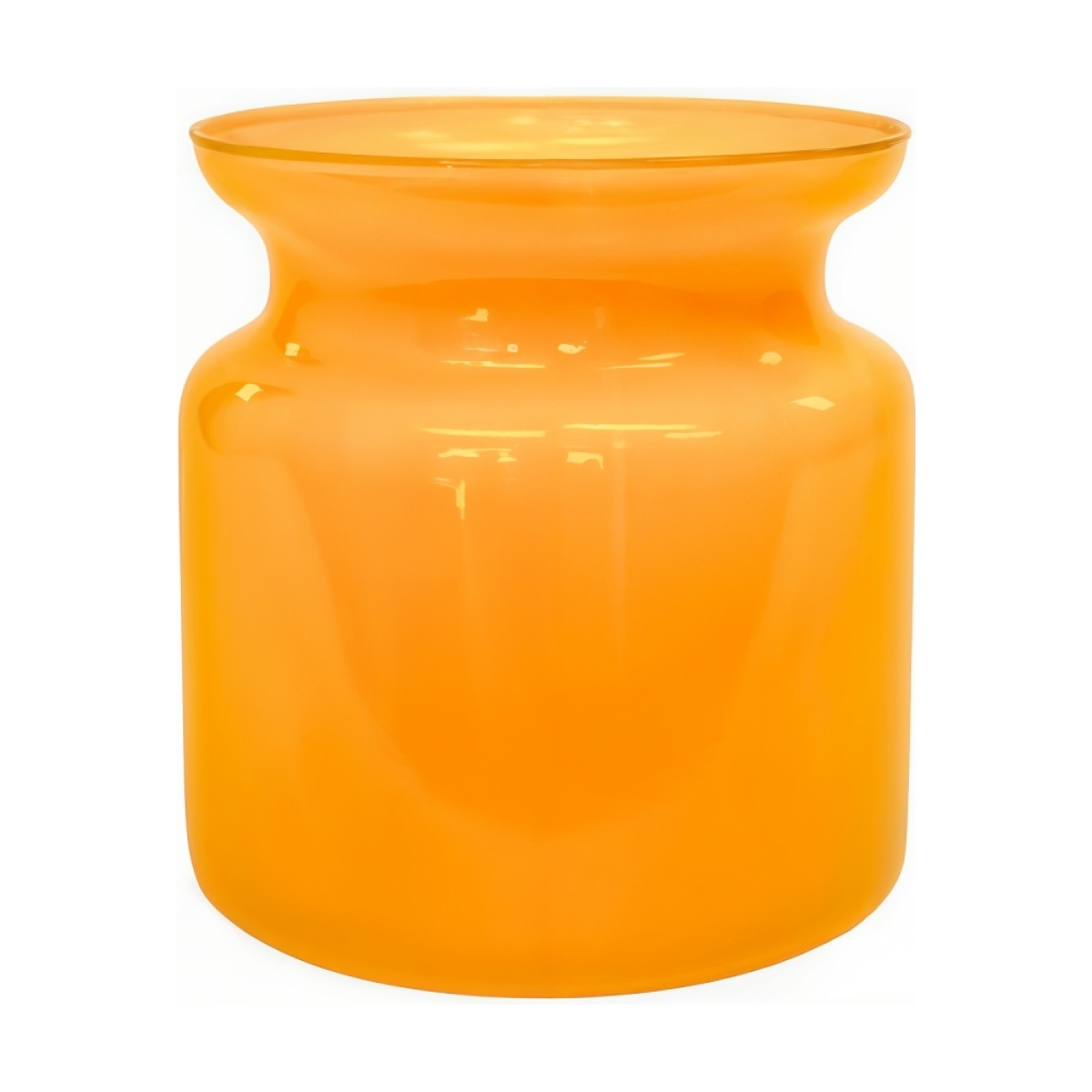 Frasco pequeño de vidrio – Amarillo, vidrio de color