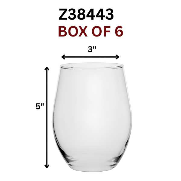 Sofia Tumbler Glass, clear glass