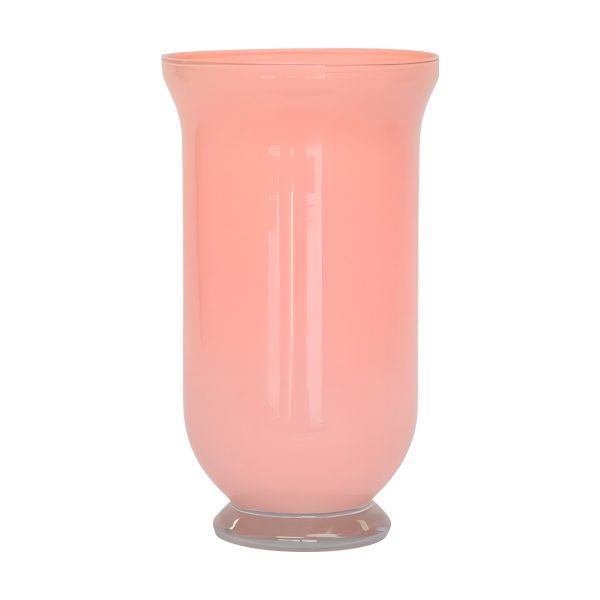 Talia Vase – Blush Pink, coloured glass