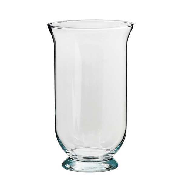 Talia Vase - Clear, clear glass