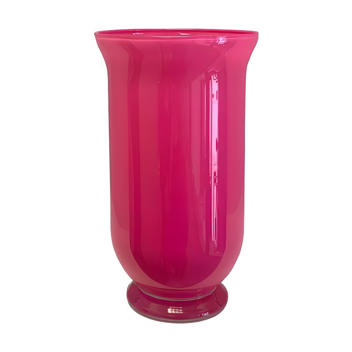 Vase Talia – Rose vif, verre coloré