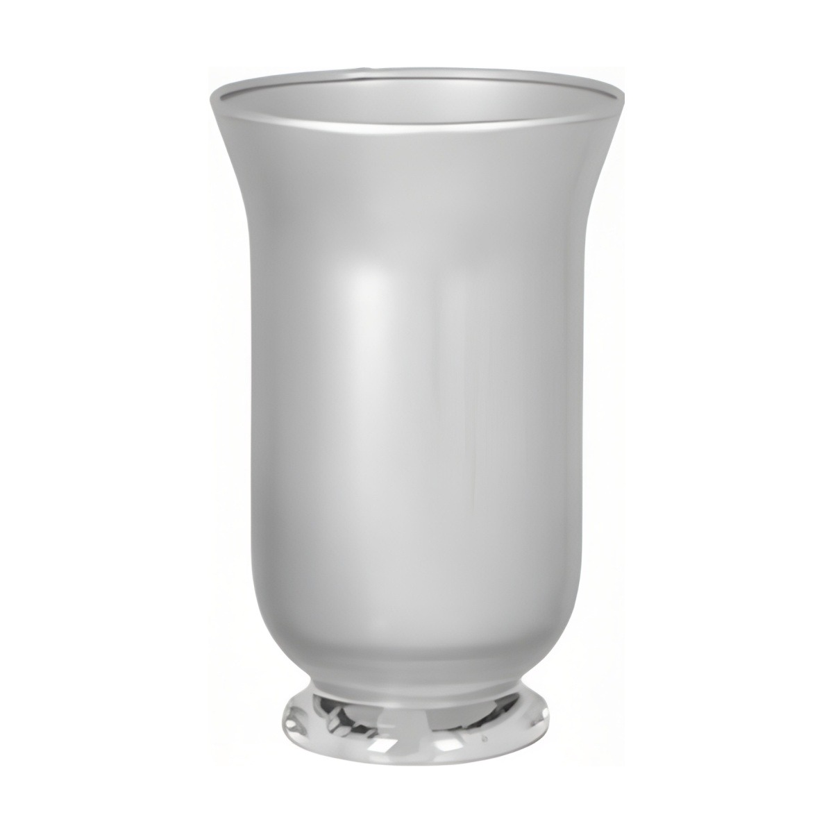 Jarrón Talia – Plata Metálico, vidrio de color