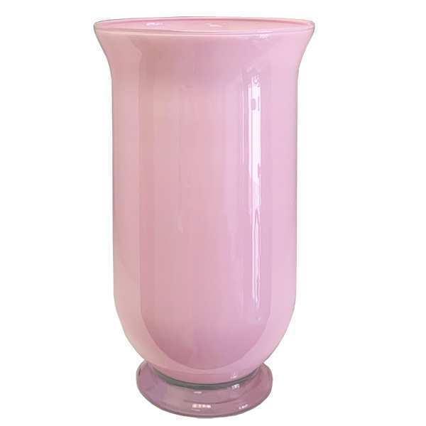 Jarrón Talia – Rosa, vidrio de color