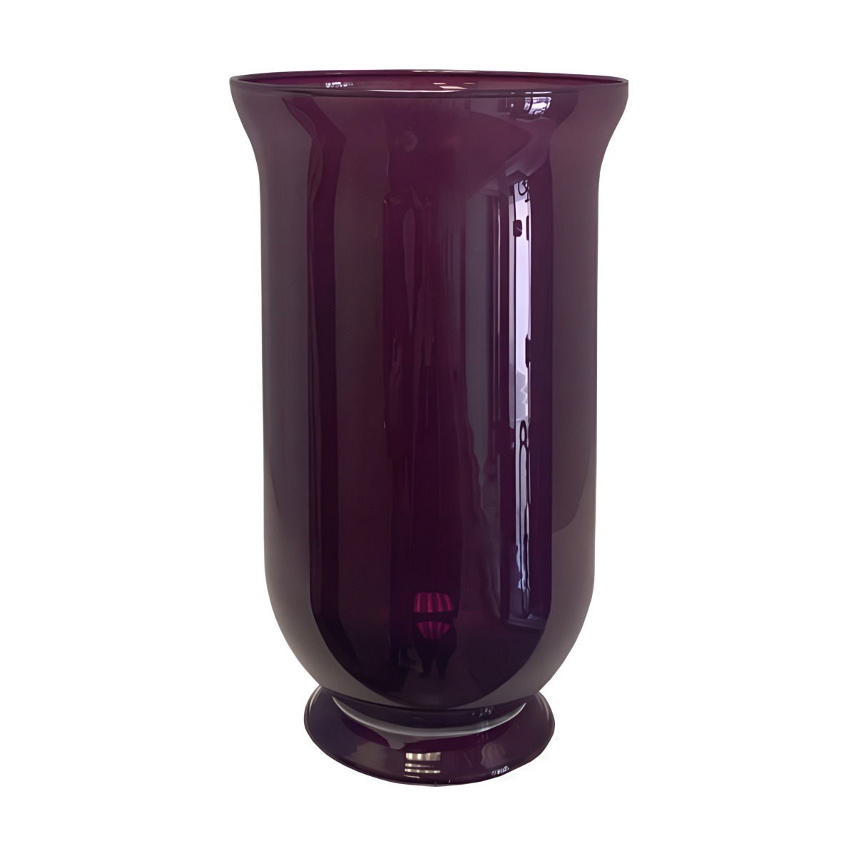 Vase Talia – Prune, verre coloré